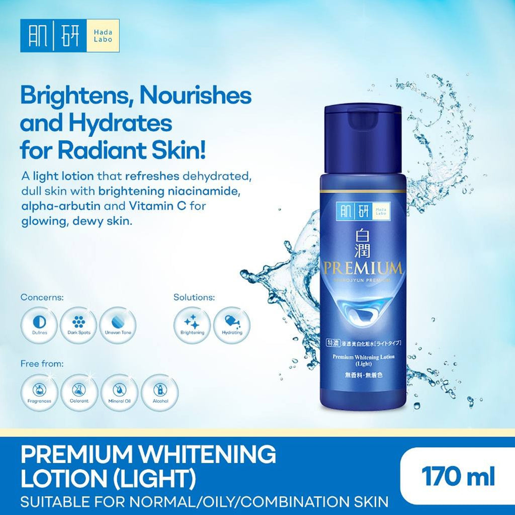 Hada Labo Shirojyun Premium Whitening Lotion Light