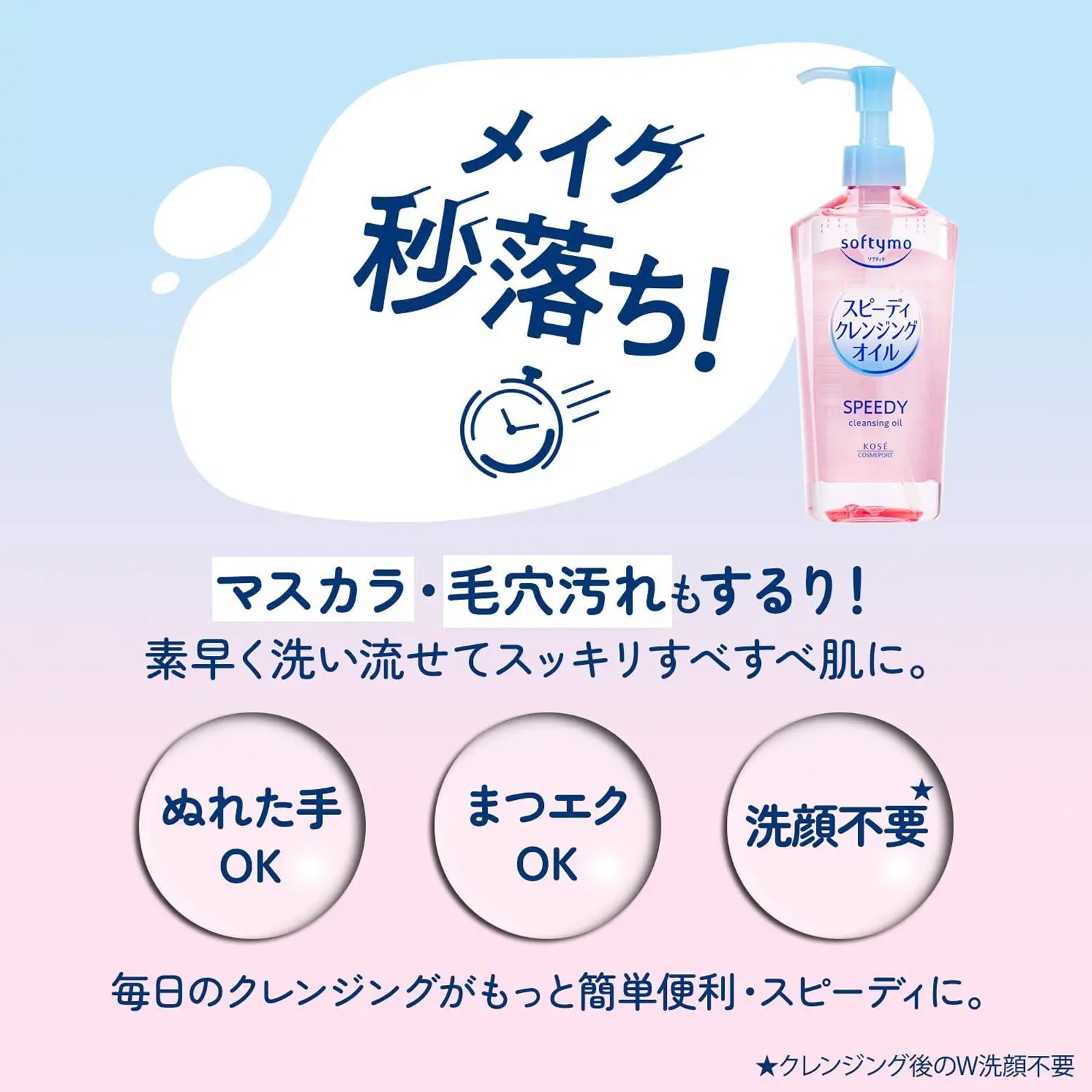 Softymo Speedy Cleansing Oil