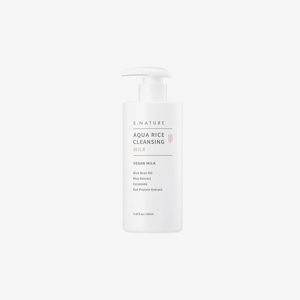 S.NATURE Aqua Rice Cleansing Milk