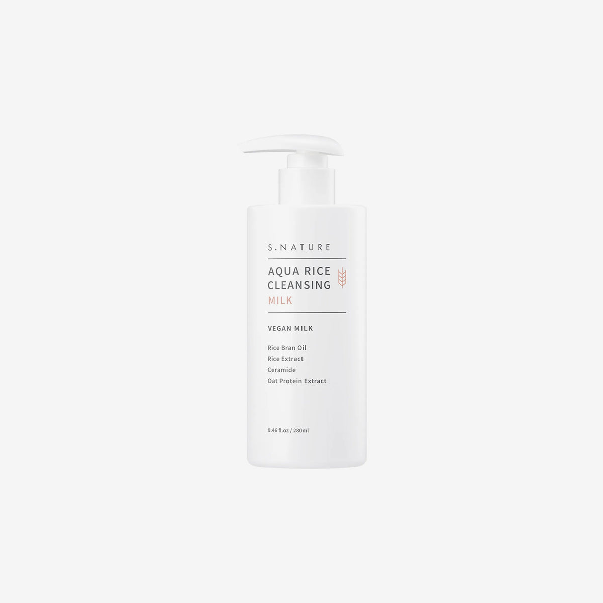 S.NATURE Aqua Rice Cleansing Milk