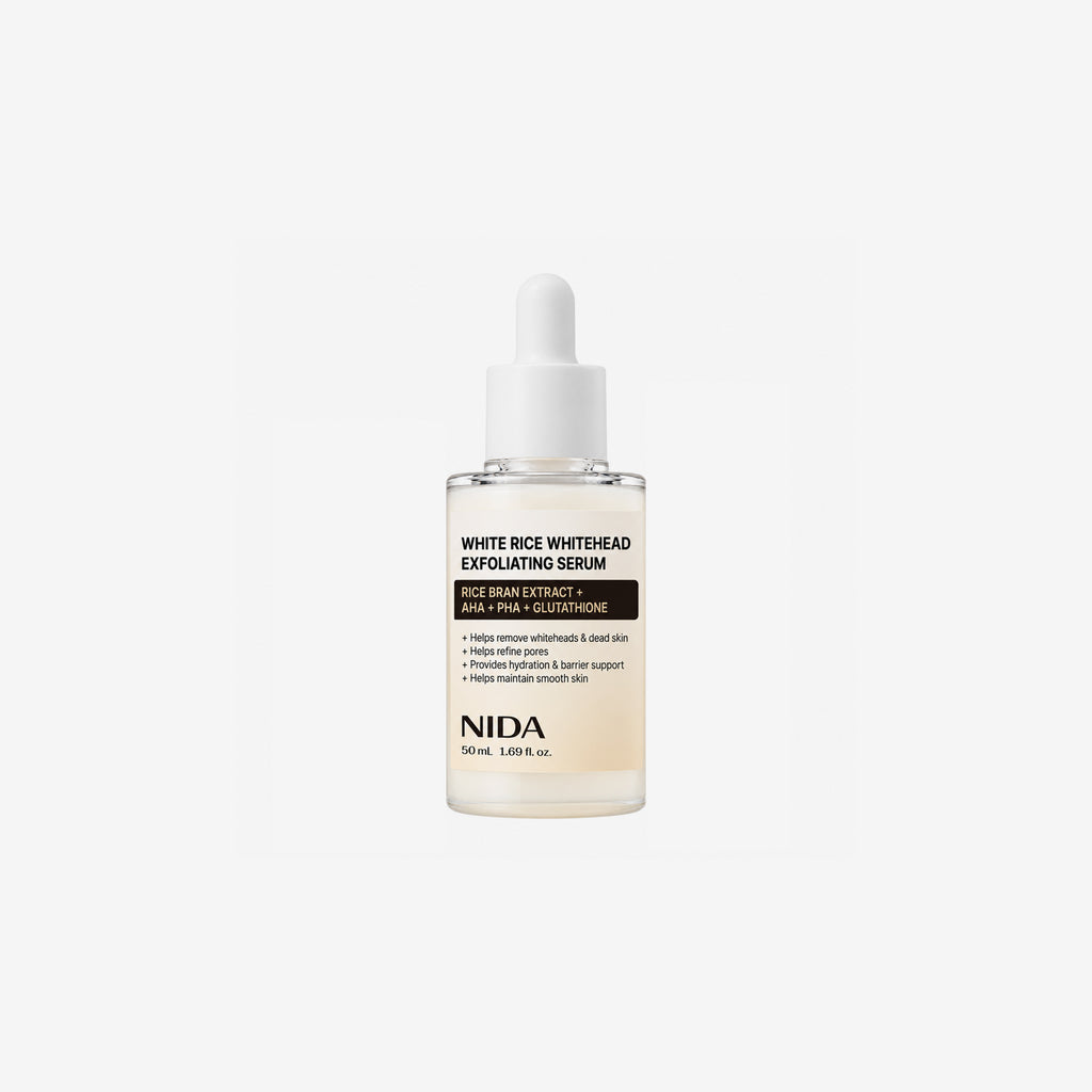 NIDA White Rice Whitehead Exfoliating Serum