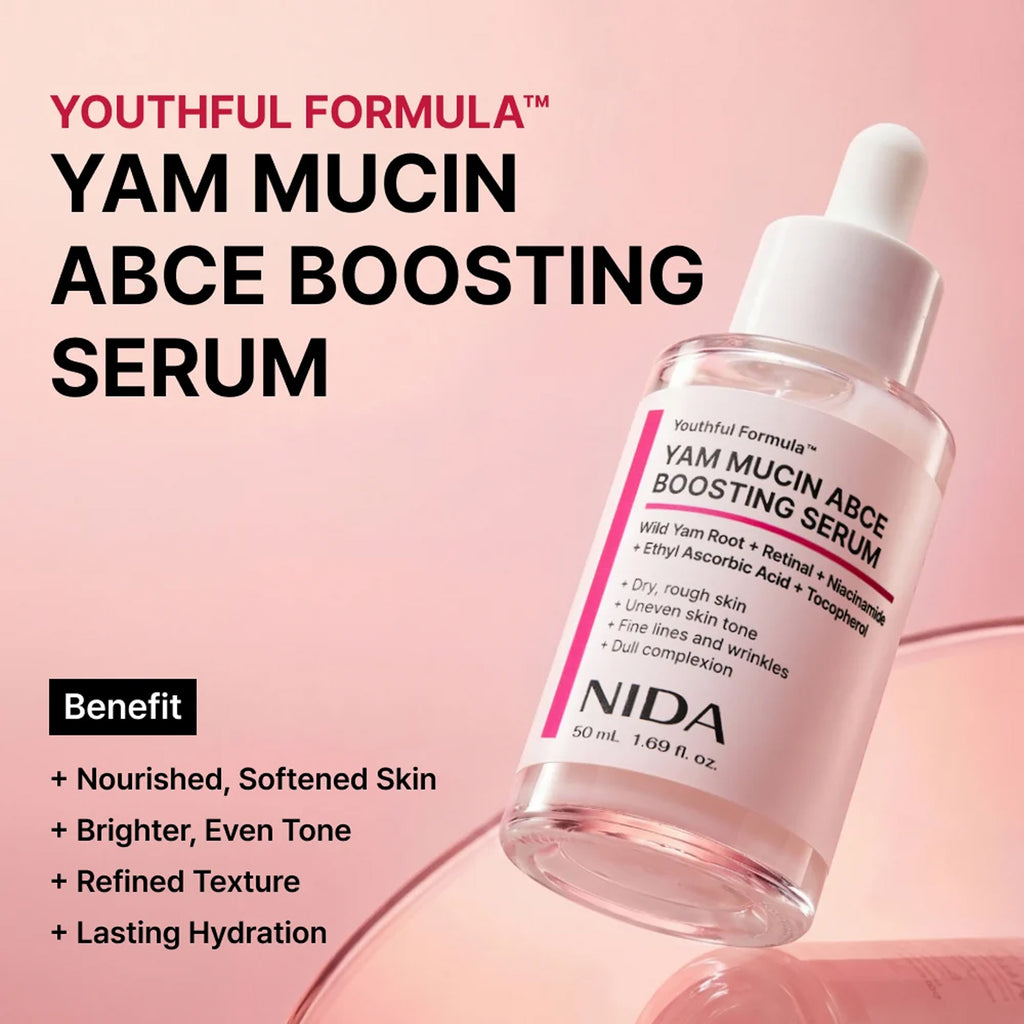 NIDA Youthful Formula Yam Mucin ABCE Boosting Serum