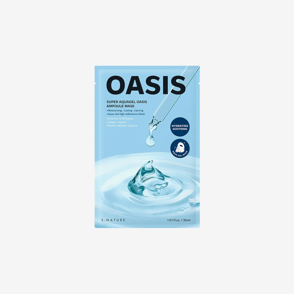 S.NATURE Super Aquagel Oasis Ampoule Mask