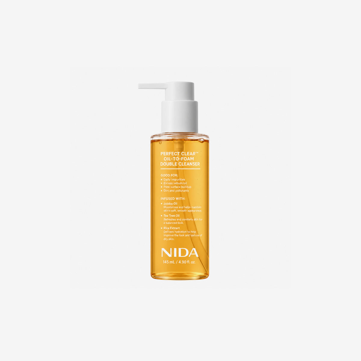 NIDA Perfect Clear Oil-to-Foam Double Cleanser