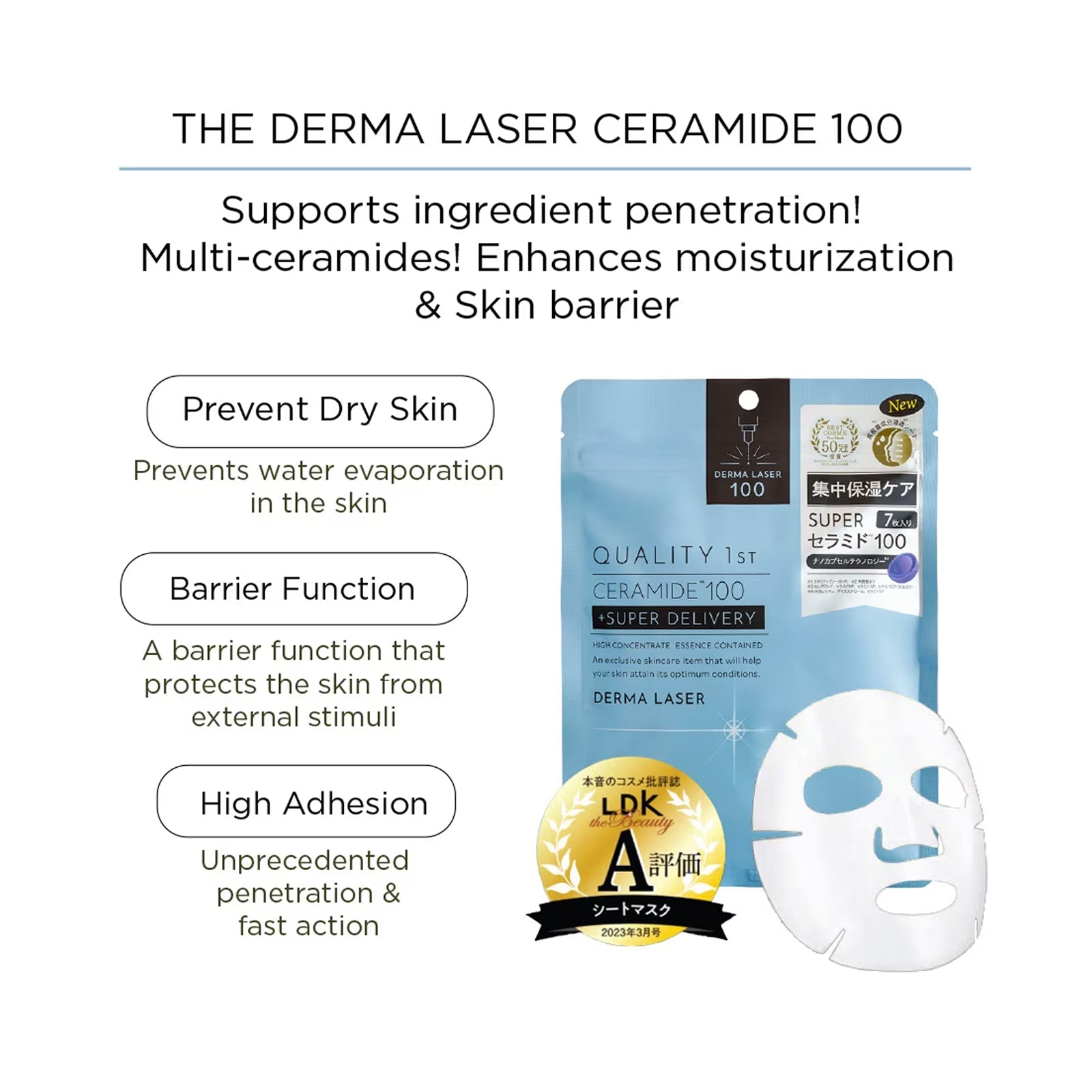 Derma Laser Ceramide Mask