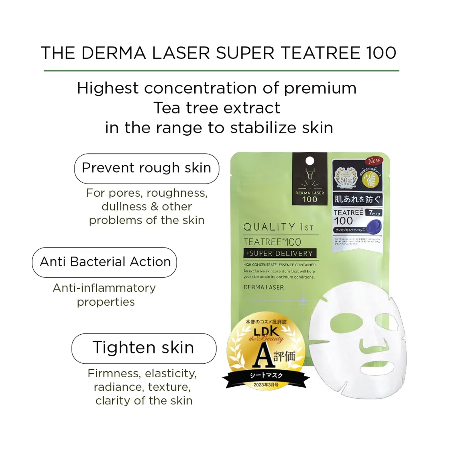 Derma Laser Tea Tree Mask