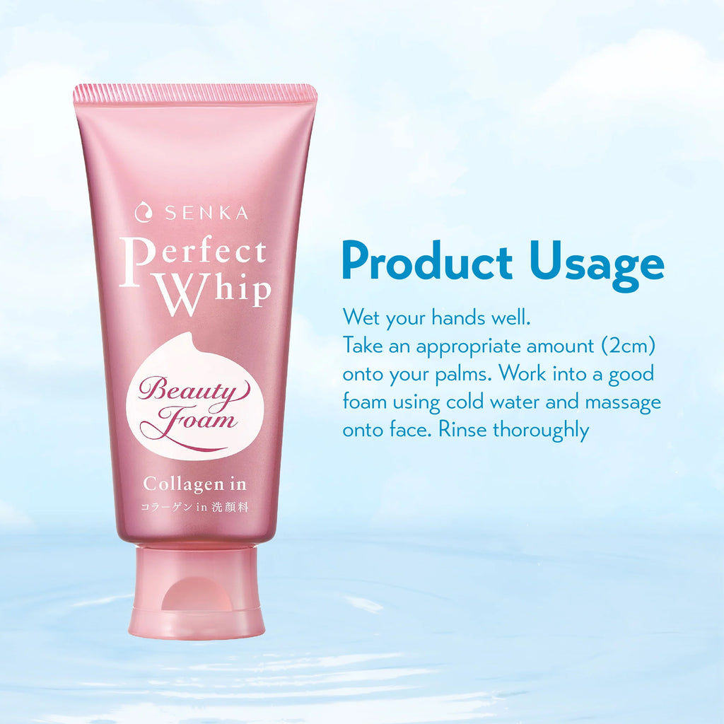 Senka Perfect Whip Beauty Foam Collagen in