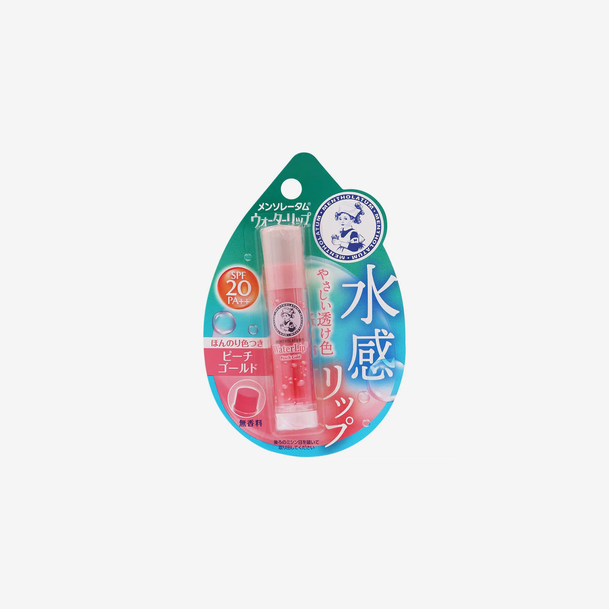 Mentholatum Water Lip Balm Peach Gold