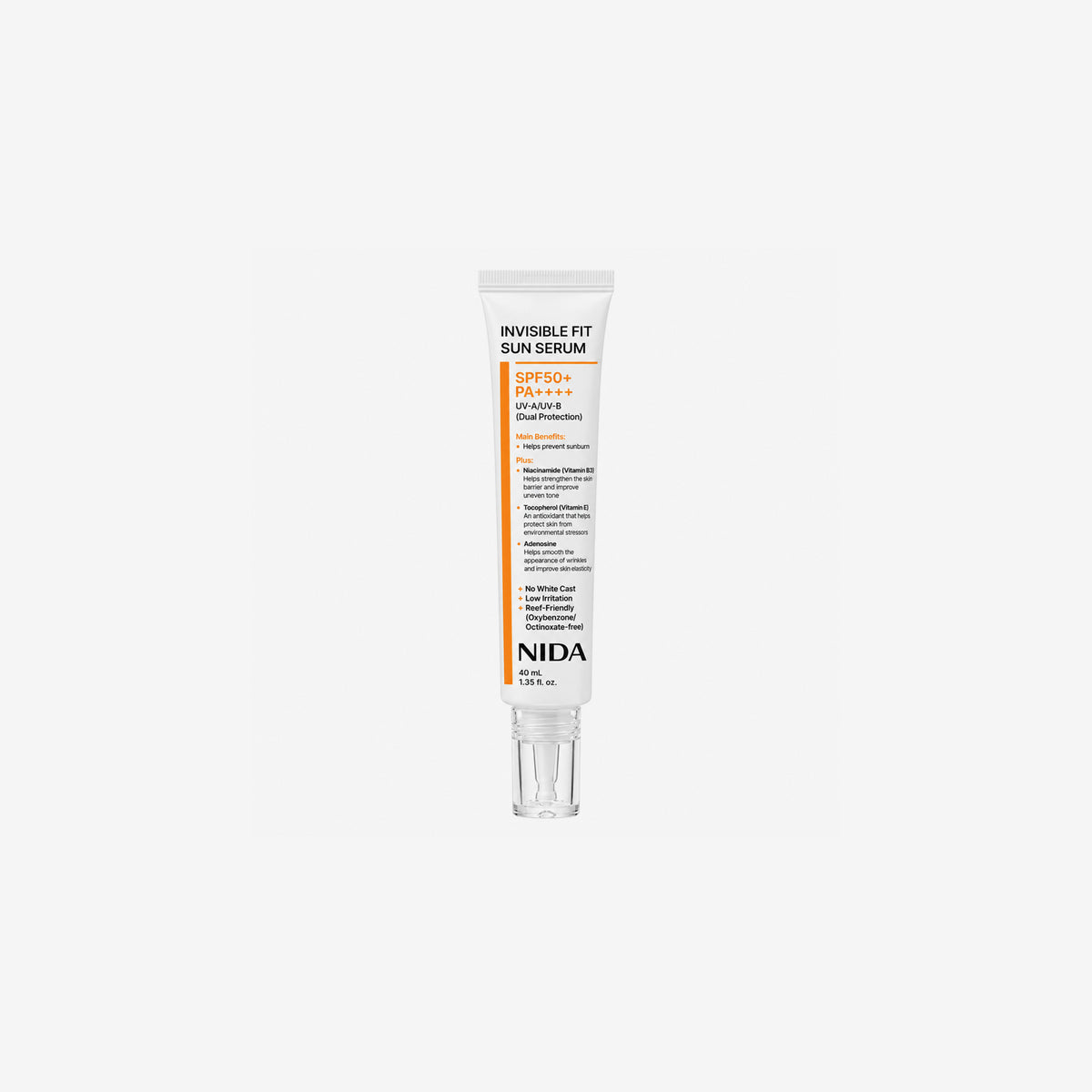 NIDA Invisible Fit Sun Serum SPF50+ PA++++