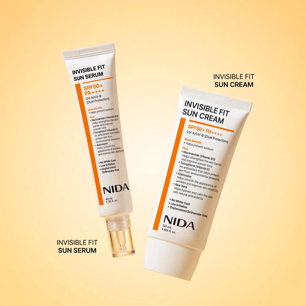 NIDA Invisible Fit Sun Cream SPF50+ PA++++