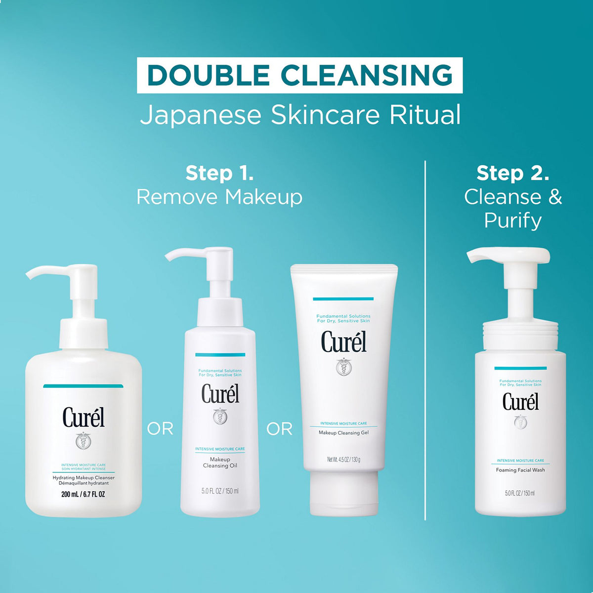 Curél Intensive Moisture Care Makeup Cleansing Gel