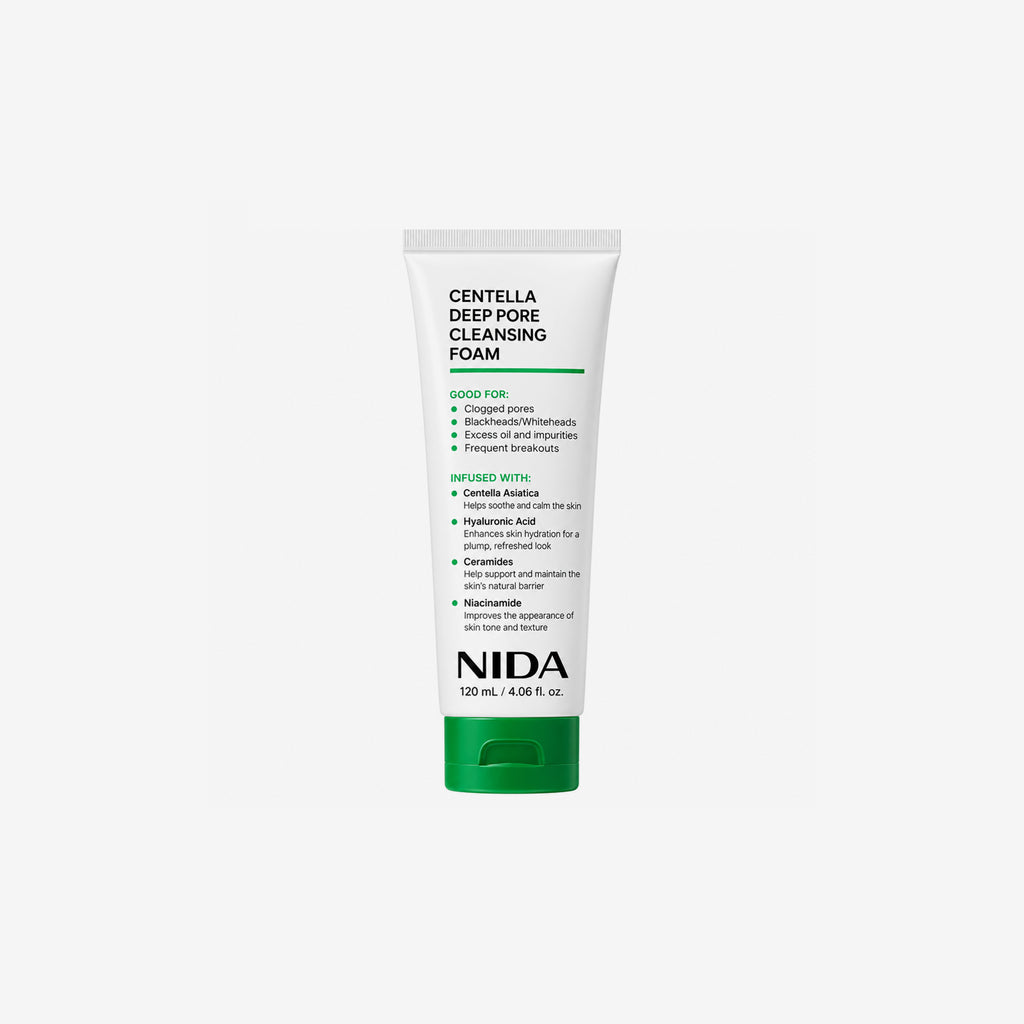 NIDA Centella Deep Pore Cleansing Foam